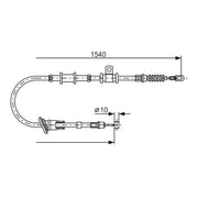 Bosch Handbrake Cable Right Rear 1 987 482 065