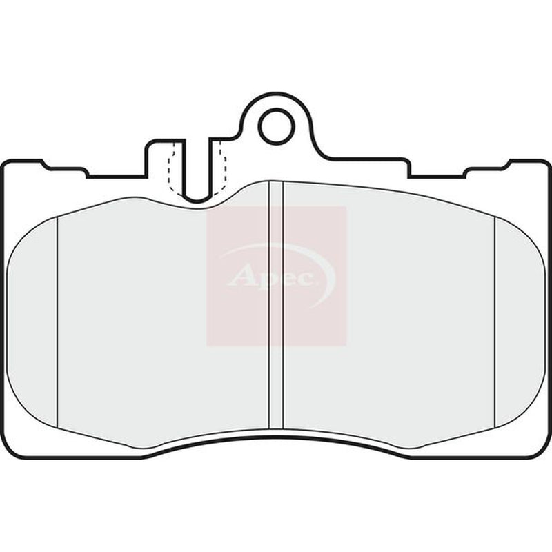 Apec Front Brake Pad Set PAD1273
