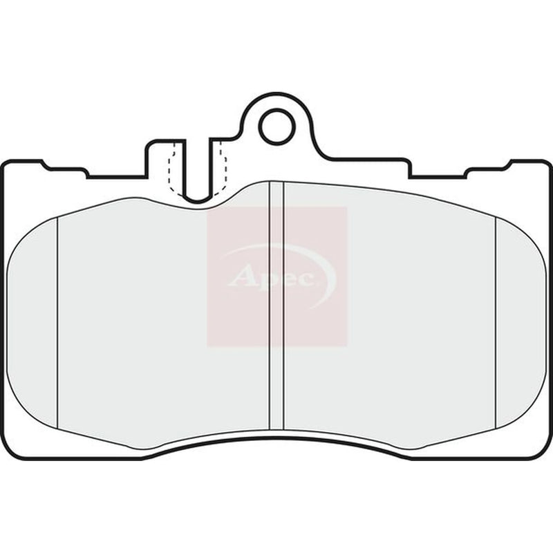 Apec Front Brake Pad Set PAD1273