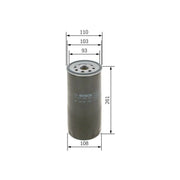 Bosch Engine Oil Filter 0 451 103 343