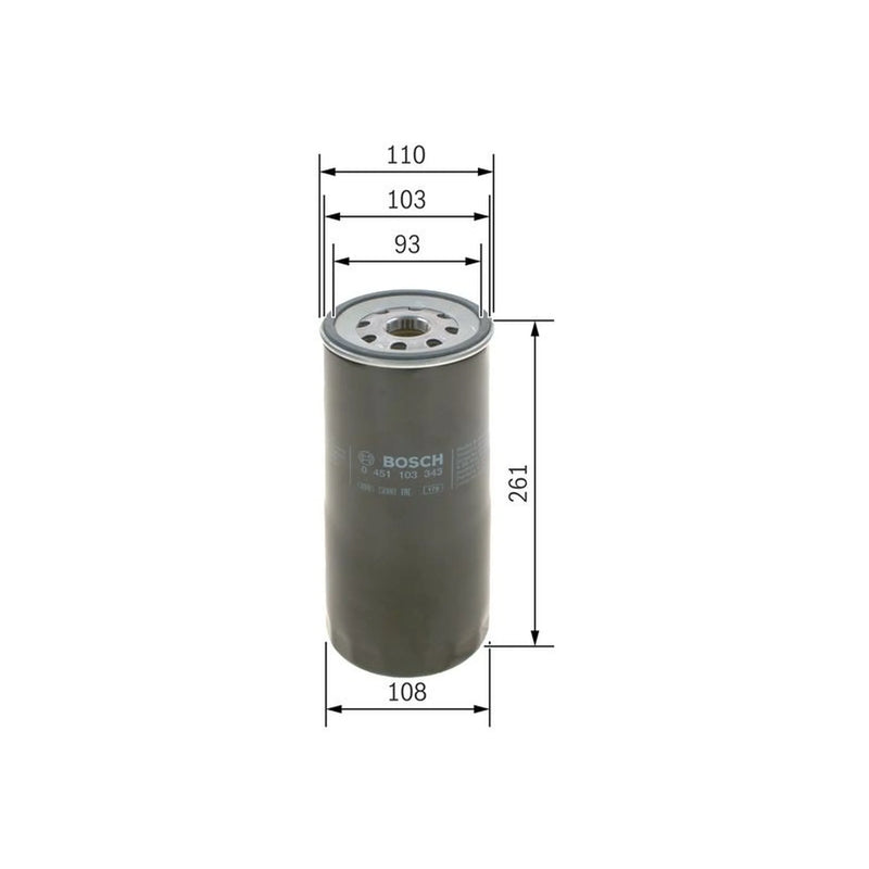 Bosch Engine Oil Filter 0 451 103 343