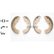 Textar Brake Shoe Set Axle Kit 91081800