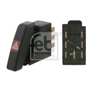 Febi Hazard Warning Light Switch Dashboard 7 Connectors 01515