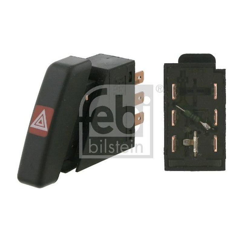 Febi Hazard Warning Light Switch Dashboard 7 Connectors 01515