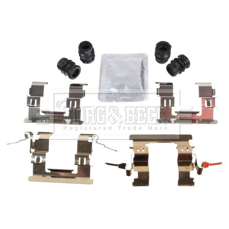 Borg & Beck Brake Pad Accessory Fitting Kit Front BBK1361