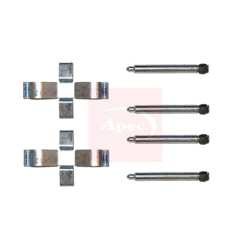Apec Brake Pad Accessory Fitting Kit Rear KIT309