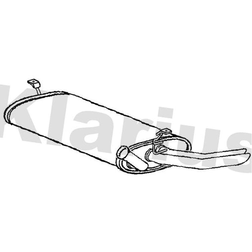 Klarius Box With Tail Pipe Rear RN811J