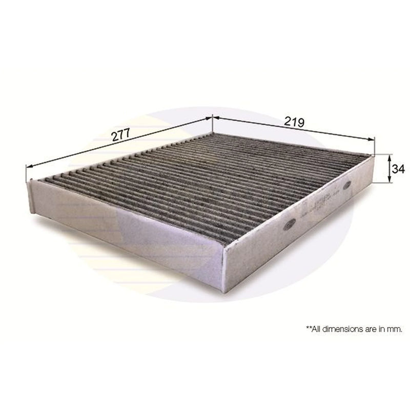 Comline Cabin Air Filter (Pollen Filter) EKF163A