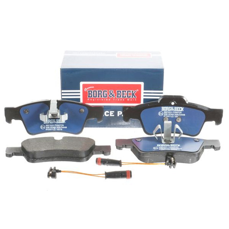 Borg & Beck 4 x Rear Brake Pad Set BBP2031