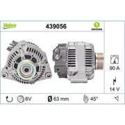Valeo Car Alternator 12V 439056