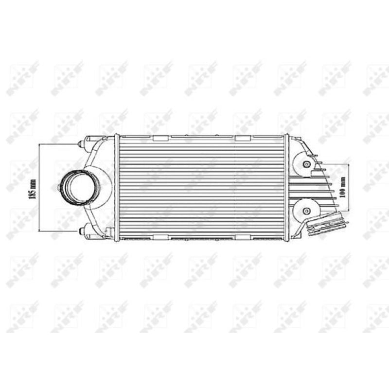 NRF Intercooler (Charge Air Cooler) 30186