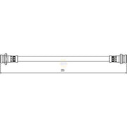 NAPA Brake Hydraulic Hose Line Rear NBH1189