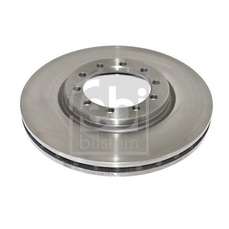 Febi 2 x Internally Vented Front Brake Discs 29178
