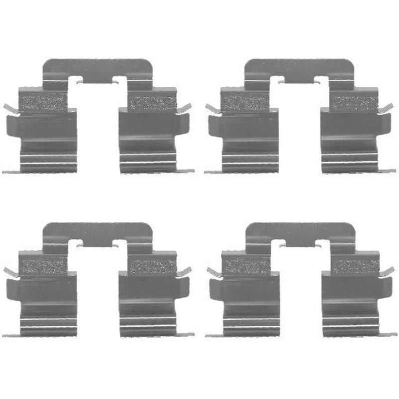 Textar Brake Pad Accessory Fitting Kit Front 82058600