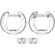 Mintex Brake Shoe Set Axle Kit MSP310