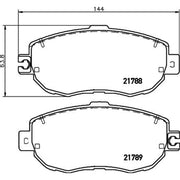 Mintex Front Brake Pad Set MDB1840