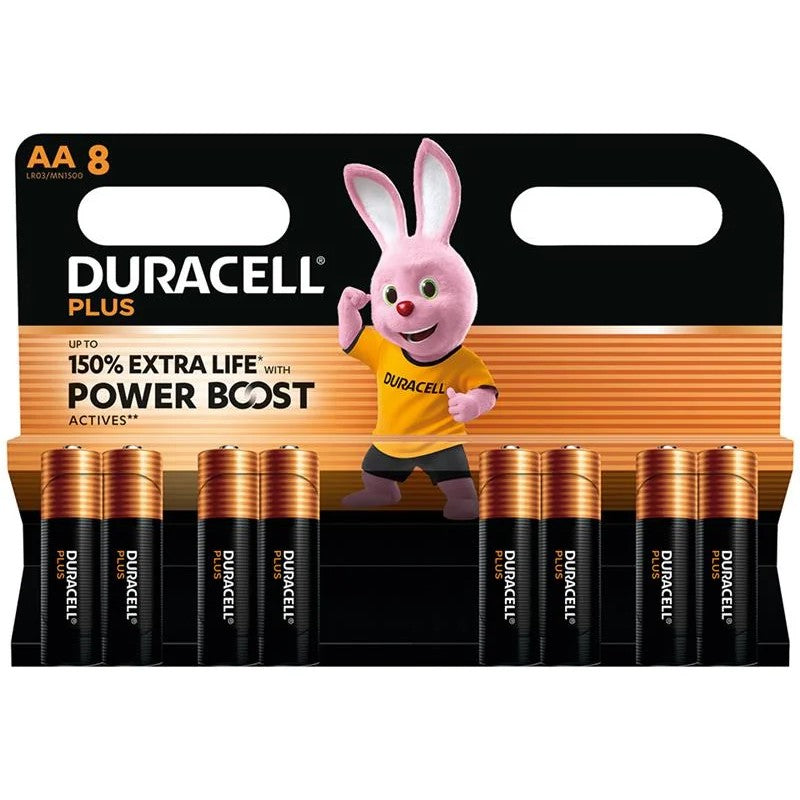Duracell Plus Power + Power Boost AA x 8 S30944 - S30944