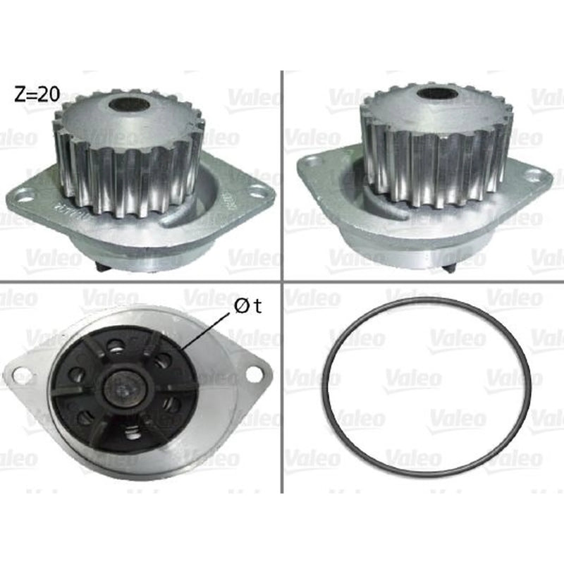 Valeo Engine Cooling Water Pump 506290