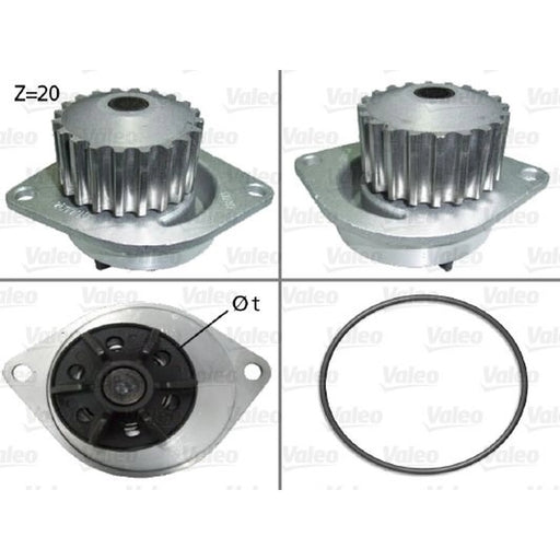 Valeo Engine Cooling Water Pump 506290