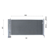 Mahle Air Conditioning Condenser AC 987 000S