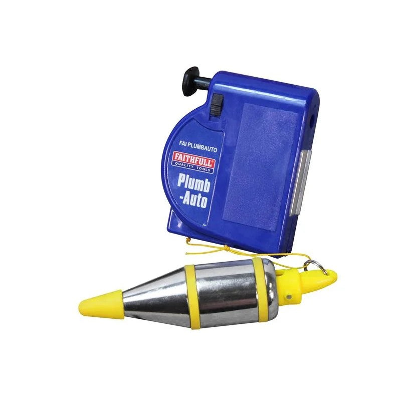 Faithfull Plumb-Auto Automatic Plumb Line 400g (14oz) - FAIPLUMBAUTO