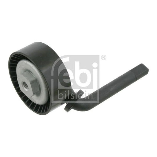 Febi V-Ribbed Belt Tensioner Pulley 70mm OD Wide Plastic 27372