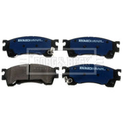 Borg & Beck 4 x Front Brake Pad Set BBP1750