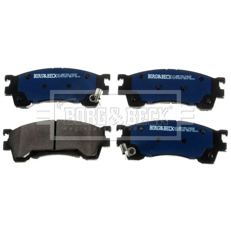 Borg & Beck 4 x Front Brake Pad Set BBP1750