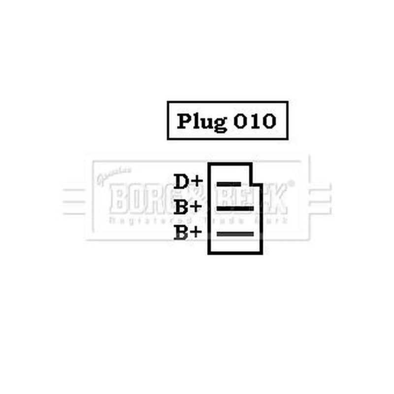 Borg & Beck Car Alternator 12V BBA2238