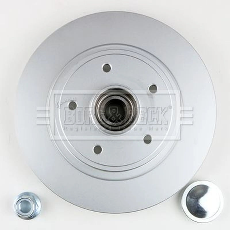 Borg & Beck 2 x Solid Rear Brake Discs BBD5977S