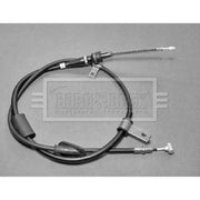 Borg & Beck Handbrake Cable Left Rear BKB1717