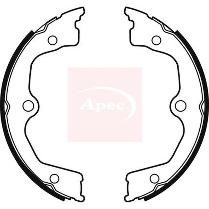 Apec Parking Brake Shoe Set SHU818