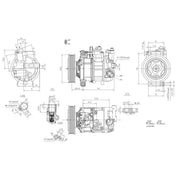 Hella Air Conditioning Compressor 8FK 366 200-531