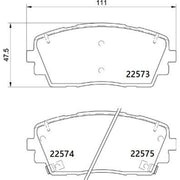 Brembo 4 x Front Brake Pad Set P30115