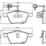 DON Front Brake Pad Set PCP1661