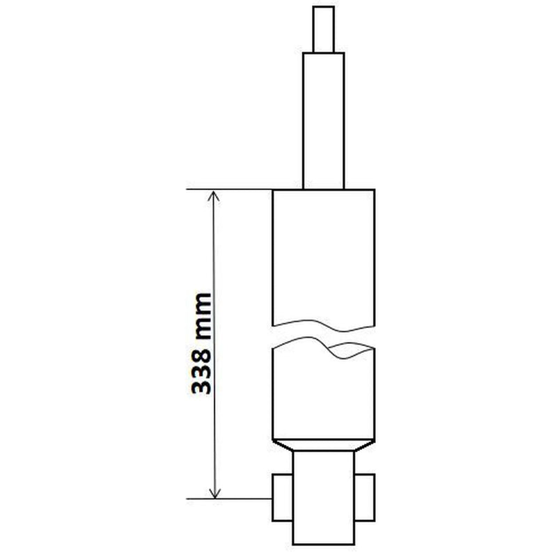KYB Shock Absorber Damper Strut Rear 344459