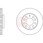 Apec 2 x Vented Front Brake Discs DSK2577
