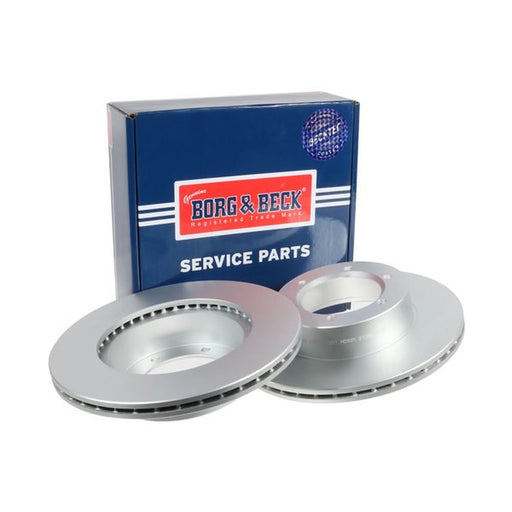 Borg & Beck 2 x Vented Front Brake Discs BBD5197