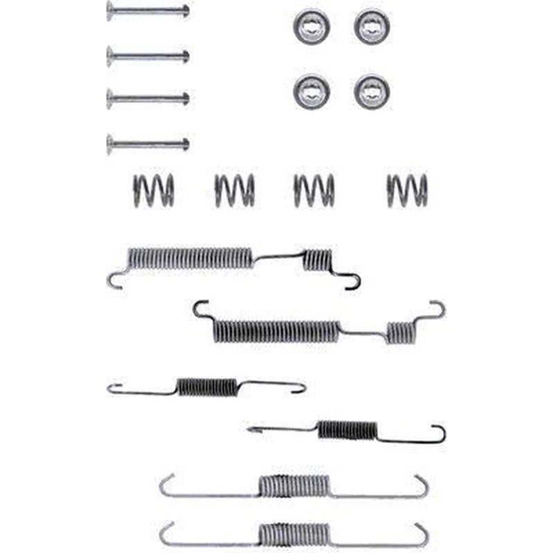 Textar Brake Shoe Accessory Kit Rear 97011100