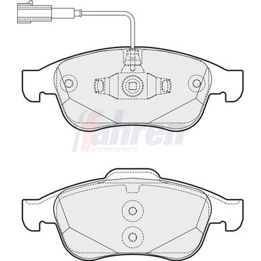 Fahren Front Brake Pad Set FBP3651