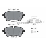 Textar Rear Brake Pad Set 2626503