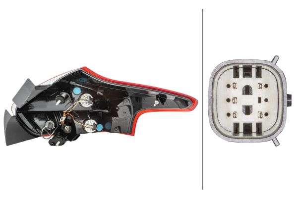 Hella 2VP 354 828-051 Tail Light Assembly