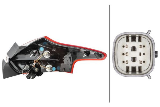 Hella 2VP 354 828-051 Tail Light Assembly
