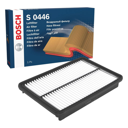 Genuine Bosch Car Air Filter S0446 Fits Kia Sorento Crdi - 2.2 - 09-15 F02640044 Bosch  - Town Parts