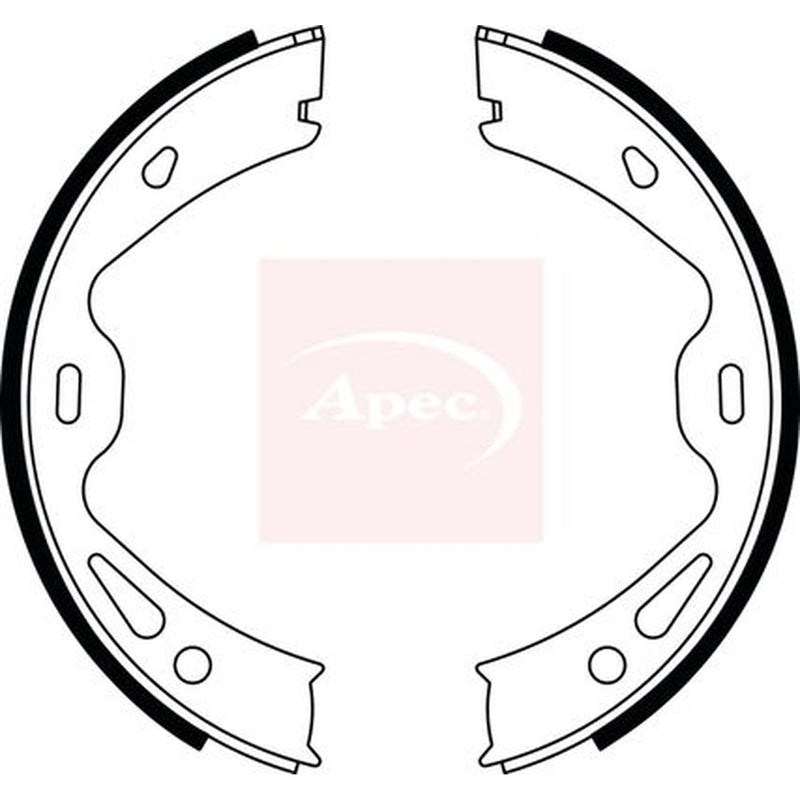 Apec Parking Brake Shoe Set SHU842
