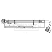 Borg & Beck Brake Hydraulic Hose Line Rear Right BBH7800