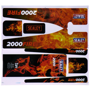 Sealey Custom Graphic Set (Fire)