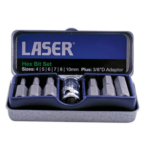 Laser Tools Hex Bit Set 7pc - PL