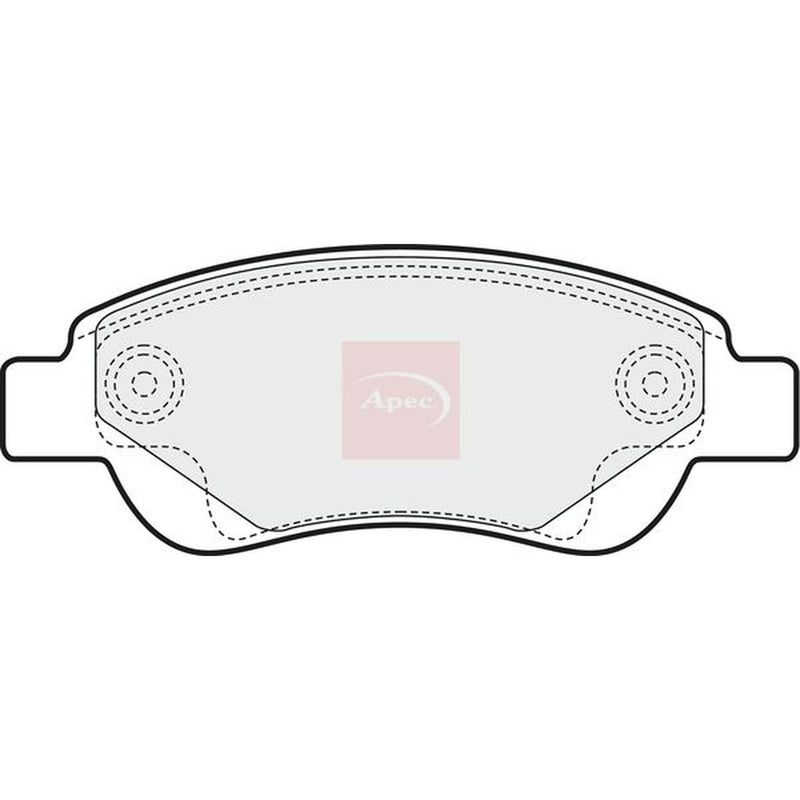 Apec Front Brake Pad Set PAD1460