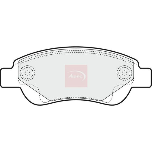 Apec Front Brake Pad Set PAD1460